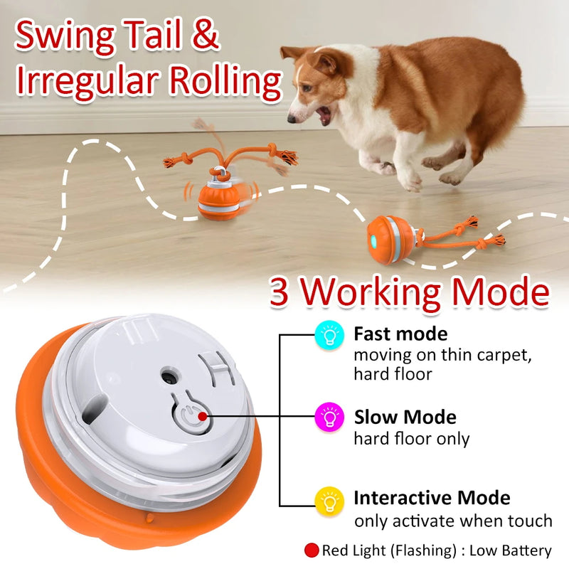 Brinquedo Interativo para Pets - Bolinha com Movimento Ativado